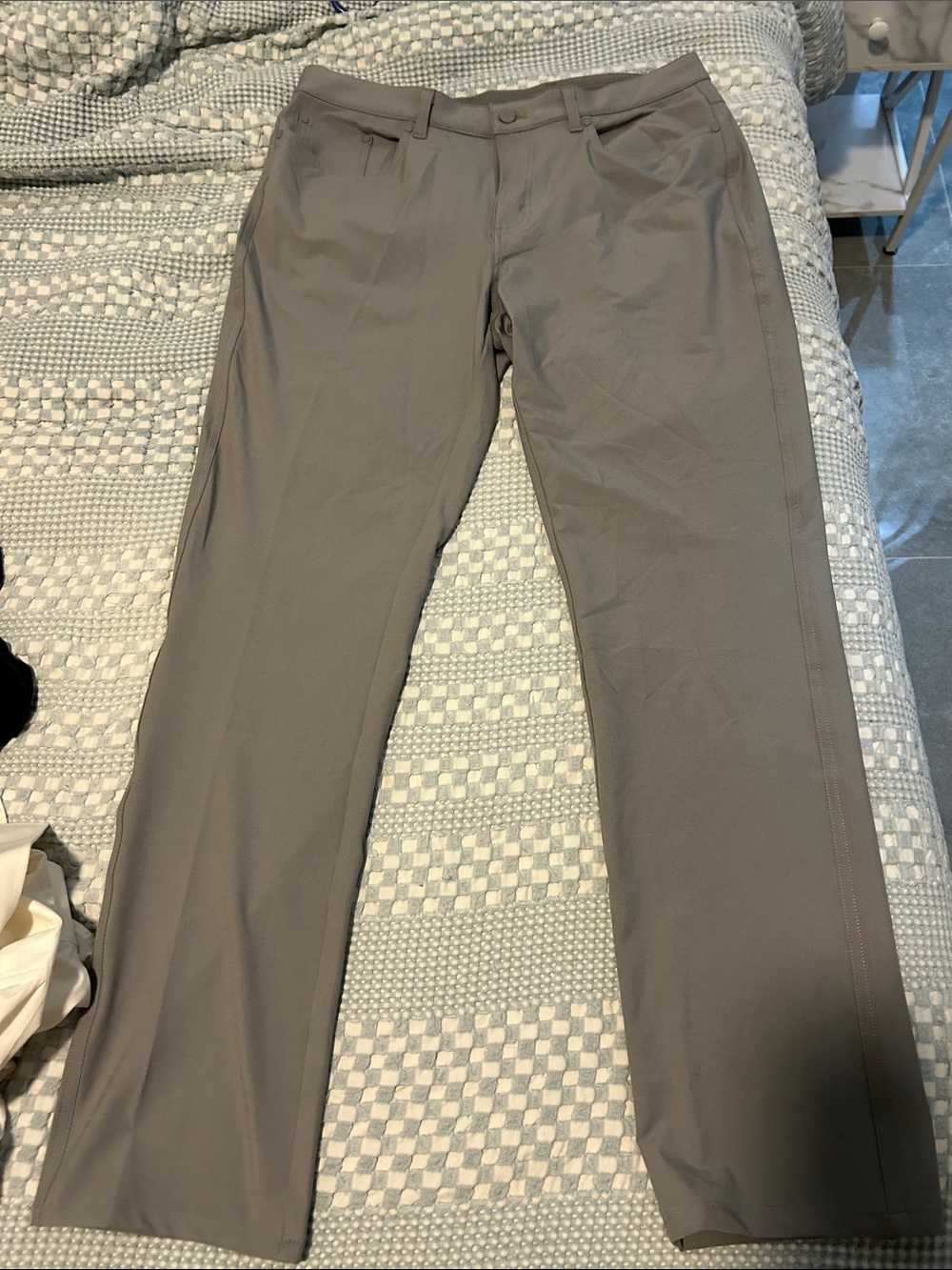 Greg Norman Collection Men's Taupe Dress Pants